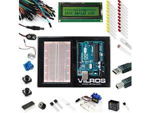Arduino Uno Ultimate Starter Kit + LCD Module -- Includes 72 page Instruction Book