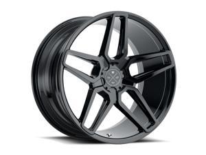 Blaque Diamond BD17 22x10.5 5x114.3 ET25 Gloss Black Concave Wheels Rims Blaque Diamond BD17 22x10.5 5x114.3 ET25 Gloss Black Concave Wheels Rims