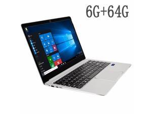 Ultra-thin  Laptop 14.1'' Screen 1920*1080 Display pixel 6G+64G Windows10
