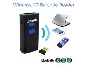Symcode Bluetooth Wireless 1D Barcode Scanner 1D Barcode Reader Support iOS Windows