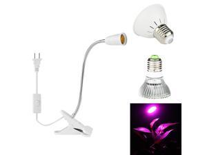 E27 Bulb Flexible Clip-On Desk Lamp Holder for Plant Growing E27 Bulb Flexible Clip-On Desk Lamp Holder for Plant Growing