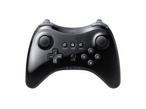 Wii U Controller, Wireless Rechargeable Bluetooth Dual Analog Controller Gamepad for Wii U Pro Controller with USB Charging Cable Wii U Controller, Wireless Rechargeable Bluetooth Dual Analog Controller Gamepad for Wii U Pro Controller with USB Charging Cable