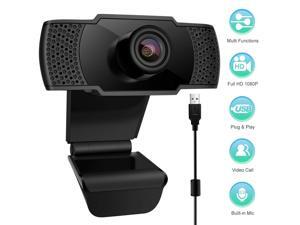 Webcam with Microphone, 1080P HD Webcam Streaming Computer Web Camera -USB Computer Camera for PC Laptop Desktop Video Calling,Conferencing Webcam with Microphone, 1080P HD Webcam Streaming Computer Web Camera -USB Computer Camera for PC Laptop Desktop Video Calling,Conferencing
