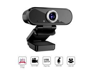 Webcam with Microphone, 1080P Full HD Webcam Streaming Computer Web Camera for Video Calling Conferencing Recording, USB Webcams for PC Laptop Desktop Webcam with Microphone, 1080P Full HD Webcam Streaming Computer Web Camera for Video Calling Conferencing Recording, USB Webcams for PC Laptop Desktop