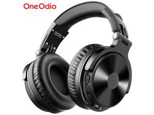 Bluetooth Over Ear Headphones with Microphone, 30 Hours Playtime Wireless Foldable Hi-Fi Headset, Noise Isolating Headphones with Wired Mode for Mobile Phones/PC/TV