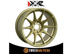 (1) XXR 527 18X8 5-108 73.1 Hub 42 Offset Gold Wheel Rim (1) XXR 527 18X8 5-108 73.1 Hub 42 Offset Gold Wheel Rim