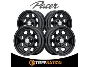 (4) Pacer 609297B BLACK SOFT 8 15X8 5X4.50 83.82 Hub -12 Offset Black Wheel Rim (4) Pacer 609297B BLACK SOFT 8 15X8 5X4.50 83.82 Hub -12 Offset Black Wheel Rim