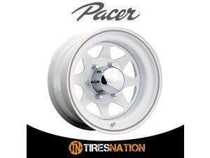 (1) Pacer 427310W WHITE SPOKE 14X6 5X4.50 83.70 Hub +00 Offset White Wheel Rim (1) Pacer 427310W WHITE SPOKE 14X6 5X4.50 83.70 Hub +00 Offset White Wheel Rim