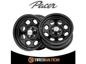(2) Pacer 609297B BLACK SOFT 8 15X8 5X4.50 83.82 Hub -12 Offset Black Wheel Rim (2) Pacer 609297B BLACK SOFT 8 15X8 5X4.50 83.82 Hub -12 Offset Black Wheel Rim