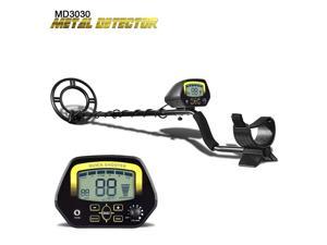 First Expand Metal Detector MD3030- Lightweight Professional Detectors Underground Treasure Hunter LCD Display Gold and Jewelry Hunting Under Shallow Water