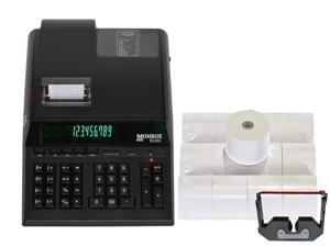 Genuine Monroe 8145X 14-Digit Printing Calculator With Supplies! Genuine Monroe 8145X 14-Digit Printing Calculator With Supplies!
