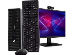 HP PC Desktop Computer, Intel i5, 16GB RAM 512GB SSD, New 23.6" FHD LED Monitor, New 1080p BTO Webcam, New 16GB Flash Drive, BTO Wireless Keyboard & Mouse, DVD, WiFi, Windows 10 Pro (Renewed) HP PC Desktop Computer, Intel i5, 16GB RAM 512GB SSD, New 23.6" FHD LED Monitor, New 1080p BTO Webcam, New 16GB Flash Drive, BTO Wireless Keyboard & Mouse, DVD, WiFi, Windows 10 Pro (Renewed)