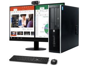 HP Elite SFF Computer Desktop PC, Intel Core i5 3.3GHz, 16GB Ram, 1TB Hard Drive, Wireless Keyboard & Mouse, Wifi | Bluetooth, 22" FHD Monitor, New 1080p BTO Webcam, Windows 10 (Renewed) HP Elite SFF Computer Desktop PC, Intel Core i5 3.3GHz, 16GB Ram, 1TB Hard Drive, Wireless Keyboard & Mouse, Wifi | Bluetooth, 22" FHD Monitor, New 1080p BTO Webcam, Windows 10 (Renewed)