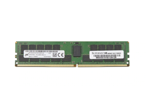 Supermicro Certified MEM-DR432L-CL03-ER26 Micron MTA36ASF4G72PZ-2G6E1 32GB DDR4-2666 ECC RDIMM