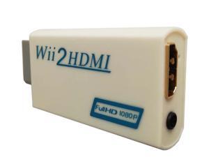 Wii to HDMI Converter Adapter, Easyday Wii to HDMI 1080P Or 720P Output Video Converter & 3.5mm Jack Audio Output Wii HDMI Converter Supports All Wii Display Modes Wii to HDMI Converter Adapter, Easyday Wii to HDMI 1080P Or 720P Output Video Converter & 3.5mm Jack Audio Output Wii HDMI Converter Supports All Wii Display Modes