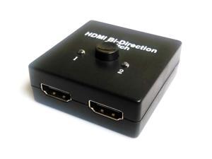 2 Ports HDMI 2.0 Bi-direction Manual Switch 2x1 HDMI Switcher or 1x2 HDMI Splitter 2 Ports HDMI 2.0 Bi-direction Manual Switch 2x1 HDMI Switcher or 1x2 HDMI Splitter