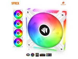 Asiahorse FS-S001 Full Frame Acrylic ARGB 5V Motherboard Sync/Analog PWM Controller 20+8 Addressable LEDs 120mm Hydraulic Bearing White Case/Radiator Fan(5 Pack) Asiahorse FS-S001 Full Frame Acrylic ARGB 5V Motherboard Sync/Analog PWM Controller 20+8 Addressable LEDs 120mm Hydraulic Bearing White Case/Radiator Fan(5 Pack)