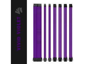 Asiahorse Customization Mod Sleeve Extension Power Supply Cable Kit 18AWG ATX/EPS/8-pin PCI-E/6-pin PCI-E (PURPLE) Asiahorse Customization Mod Sleeve Extension Power Supply Cable Kit 18AWG ATX/EPS/8-pin PCI-E/6-pin PCI-E (PURPLE)