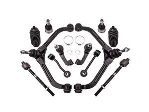 12 Pcs Control Arm Front Stabilizer Tie Rod End for Jeep Liberty 2002-2004 12 Pcs Control Arm Front Stabilizer Tie Rod End for Jeep Liberty 2002-2004
