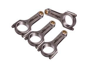 4x Performance Connecting Rod Rods For Audi A3 A4 A6 S4 TT 1.8 144mm Turbo Conrod Bielle 800HP With ARP Bolts 4x Performance Connecting Rod Rods For Audi A3 A4 A6 S4 TT 1.8 144mm Turbo Conrod Bielle 800HP With ARP Bolts