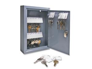 S.P. Richards Company Secure Key Cabinet, 8- x 2-5/8 x 12-1/8 Inches, 30 Keys, Gray (SPR15601) S.P. Richards Company Secure Key Cabinet, 8- x 2-5/8 x 12-1/8 Inches, 30 Keys, Gray (SPR15601)