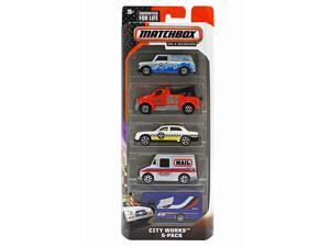 Matchbox On A Mission Jungle Recon-5 Pack Toy Car Set