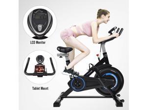 Stationary Exercise Bike Cycling Bicycle Fitness Cardio Workout Home Gym Indoor Stationary Exercise Bike Cycling Bicycle Fitness Cardio Workout Home Gym Indoor