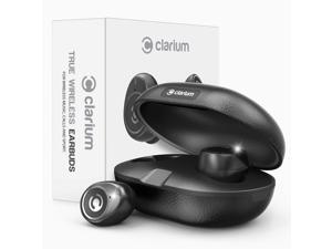 Clarium True Wireless Earbuds Bluetooth 5.0 Headphone (Charging Case Included) IPX5 TWS Premium Sound in-Ear Headphones with Microphone Engineered for The Best Calls and Music Experience,Sports Clarium True Wireless Earbuds Bluetooth 5.0 Headphone (Charging Case Included) IPX5 TWS Premium Sound in-Ear Headphones with Microphone Engineered for The Best Calls and Music Experience,Sports