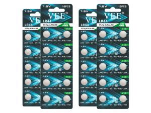 LR44 Batteries A76 AG13 L1154F L1154 357A 1.5V Alkaline Button Cell Battery 40pcs LR44 Batteries A76 AG13 L1154F L1154 357A 1.5V Alkaline Button Cell Battery 40pcs