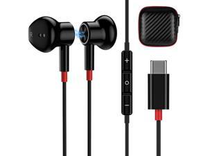 USB C Headphone Magnetic, Noise Cancelling Type C Earphones Wired Earbud & in Ear Headphones with Mic Stereo Bass Earbuds Compatible with Samsung Note 20 Ultra Pixel 4 3 XL OnePlus 8T 8 7 Pro USB C Headphone Magnetic, Noise Cancelling Type C Earphones Wired Earbud & in Ear Headphones with Mic Stereo Bass Earbuds Compatible with Samsung Note 20 Ultra Pixel 4 3 XL OnePlus 8T 8 7 Pro