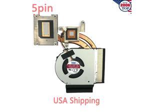 New CPU Cooling Fan /& Heatsink for Lenovo ThinkPad L440 series 01AW576 5 Pin