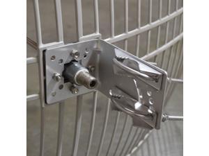 5GHz 5.8Ghz 802.11a ac 30dBi Outdoor Parabolic Grid Antenna N-F Mounting Kit 5GHz 5.8Ghz 802.11a ac 30dBi Outdoor Parabolic Grid Antenna N-F Mounting Kit