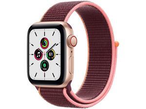 Apple Watch SE GPS & Cellular 44mm (Gold Aluminium Plum Sport Loop) Apple Watch SE GPS & Cellular 44mm (Gold Aluminium Plum Sport Loop)