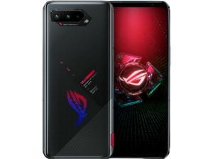 Asus ROG Phone 5 ZS673KS / I005DA 5G Dual 128GB 8GB RAM GSM Factory Unlocked (GSM Only | No CDMA - not Compatible with Verizon/Sprint) Tencent Games with Google Play - Black