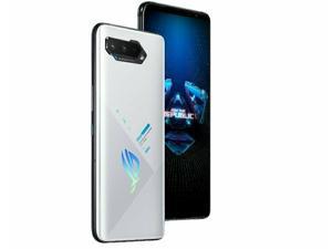 Asus ROG Phone 5 SD888 5G 256GB 12GB RAM Factory Unlocked (GSM Only | No CDMA - not Compatible with Verizon/Sprint) International Version - Storm White