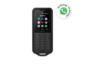Nokia 800 Tough 2.4" 4GB 512MB RAM 2100mAh IP68 Rugged Cell Phone (GSM Only, No CDMA) Factory Unlocked - 4G LTE International Model No Warranty (Black) Nokia 800 Tough 2.4" 4GB 512MB RAM 2100mAh IP68 Rugged Cell Phone (GSM Only, No CDMA) Factory Unlocked - 4G LTE International Model No Warranty (Black)