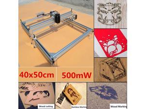 DIY CNC Laser Engraver Kits Wood Carving Engraving Cutting Machine Desktop Printer Logo Picture Marking, 40x50cm,2 Axis (500MW) DIY CNC Laser Engraver Kits Wood Carving Engraving Cutting Machine Desktop Printer Logo Picture Marking, 40x50cm,2 Axis (500MW)