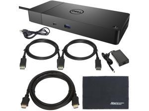 Dell Performance Dock WD19S WD19S 180W Docking Station with 180W Power Adapter + ZoomSpeed HDMI Cable + 2 x ZoomSpeed DisplayPort Cables + AOM Starter Bundle