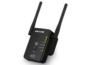 Wavlink N300 Universal Range Extender/Wireless Router/Access Point With 2 High Gain External Antennas, Fast Ethernet-Black