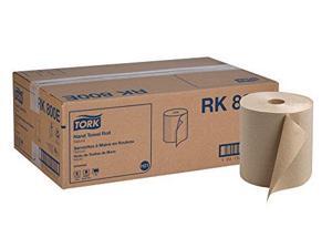 Tork Universal RK800E Hardwound Paper Roll Towel, 1-Ply, 7.87" Width x 800' Length, Natural (Case of 6 Rolls, 800 per Roll, 4,800 Feet) Tork Universal RK800E Hardwound Paper Roll Towel, 1-Ply, 7.87" Width x 800' Length, Natural (Case of 6 Rolls, 800 per Roll, 4,800 Feet)