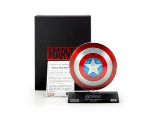 Marvel's The Avengers Captain America Shield 1:6 Scale Prop Replica (4" diameter) Marvel's The Avengers Captain America Shield 1:6 Scale Prop Replica (4" diameter)