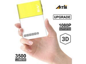 Pico Projector - Artlii 2020 New Mini Projector, Color LED Portable Projector for Cartoon, Movie, Kids Gift, Compatible with HDMI USB Laptop Video Games Pico Projector - Artlii 2020 New Mini Projector, Color LED Portable Projector for Cartoon, Movie, Kids Gift, Compatible with HDMI USB Laptop Video Games