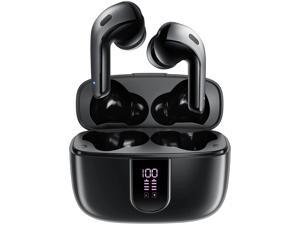 Wireless Earbuds Bluetooth Headphones with Microphone and Touch Control Ultra-Light and Ergonomic Wireless Bluetooth Earbuds 40 Hours Playtime IPX5 Waterproof Wireless Earphones