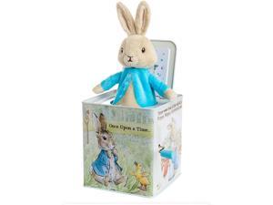 Beatrix Potter Peter Rabbit Jack-in-The-Box, Multi-Colored, Standard
