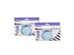 Sassy Disposable Diaper Sacks, 400Count, Blue Sassy Disposable Diaper Sacks, 400Count, Blue
