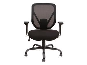 Lorell® SOHO Big & Tall Mesh Back Chair, Black Lorell® SOHO Big & Tall Mesh Back Chair, Black