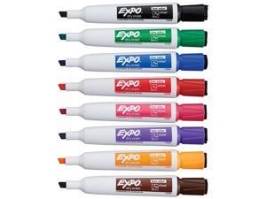  Expo 80078 Low Odor Dry Erase Markers, Chisel Tip