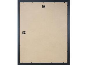 Lorell Solid Wood Poster Frame - 22" x 28" Frame Size - Rectangle - Wall Mountable - Horizontal, Vertical - 1 Each - Solid Wood - Black