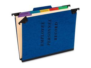 Pendaflex® Hanging-Style Personnel Folder, 9 1/2" x 11 3/4", 2" Expansion, 65% Recycled , Blue Pendaflex® Hanging-Style Personnel Folder, 9 1/2" x 11 3/4", 2" Expansion, 65% Recycled , Blue