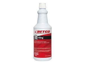 Betco Kling Toilet Cleaner, Mint Scent, 32 Oz, Red, Case Of 12 Betco Kling Toilet Cleaner, Mint Scent, 32 Oz, Red, Case Of 12